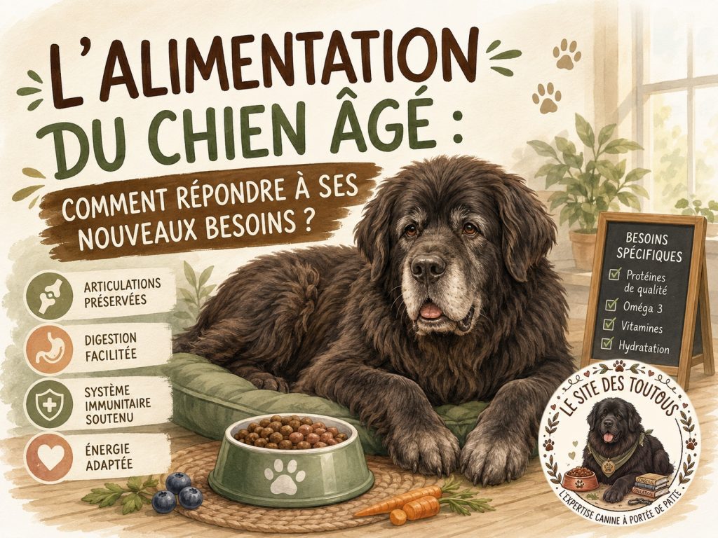 alimentation chien âgé