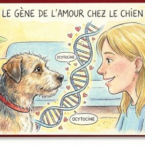 le gène de l'amour chez le chien