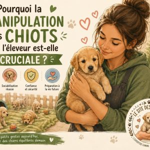 manipulation chien éleveur
