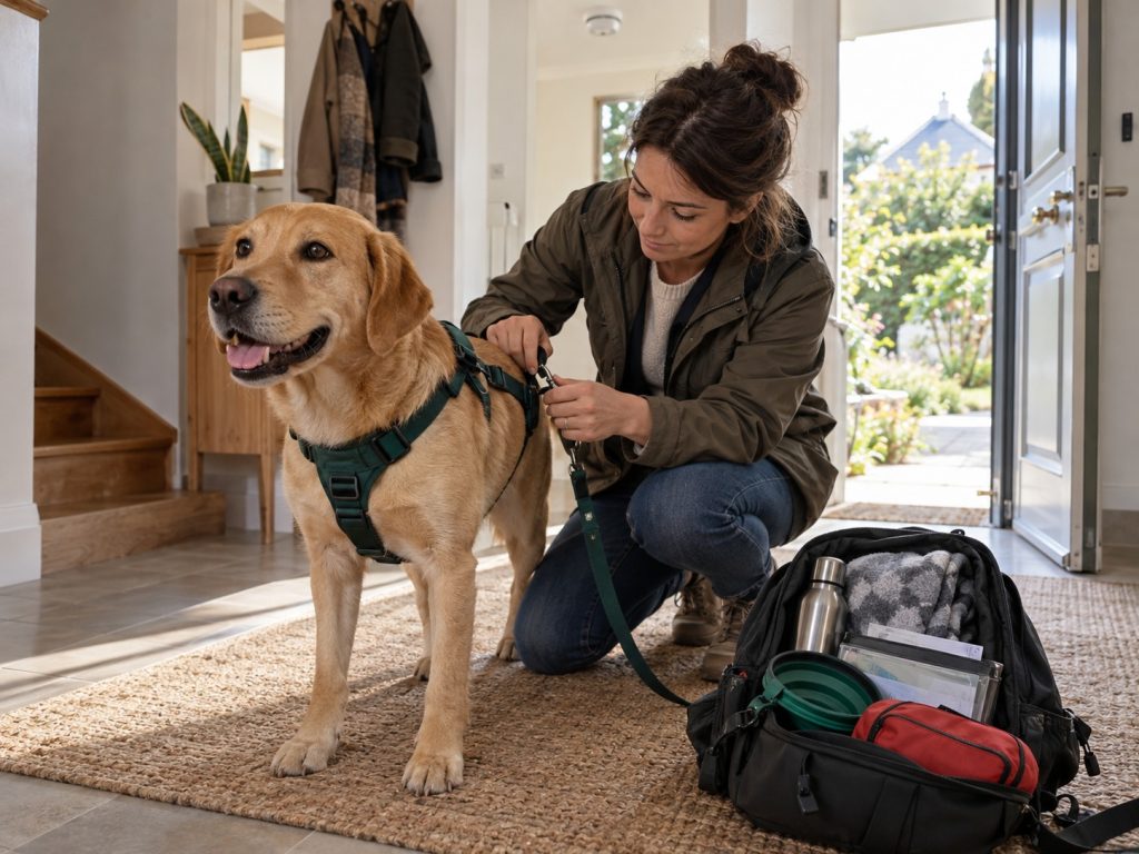 préparation kit urgence chien