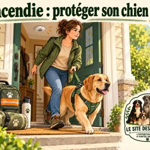 protection chien incendie
