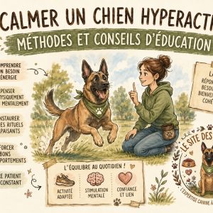 conseils pour calmer un chien hyperactif