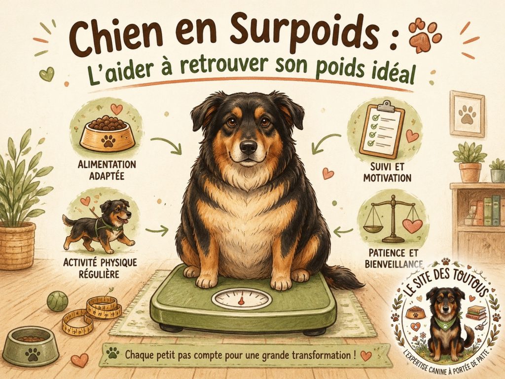 chien en surpoids
