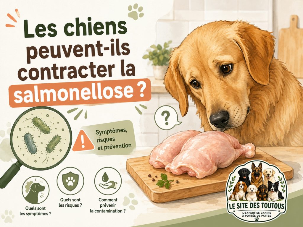 Chiens et salmonellose
