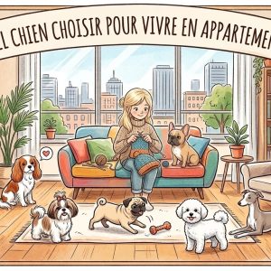 races de chiens adaptées pour vivre en appartement