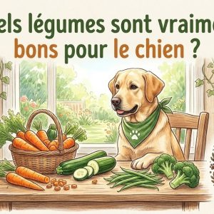 quels légumes sont bons pour les chiens