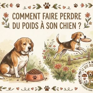 faire perdre du poids à un chien obèse