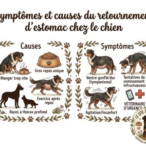 le retournement d'estomac chez le chien