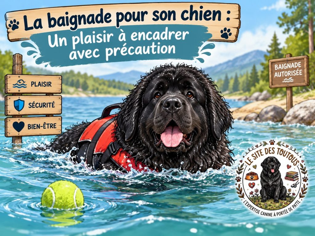 précautions baignade chien