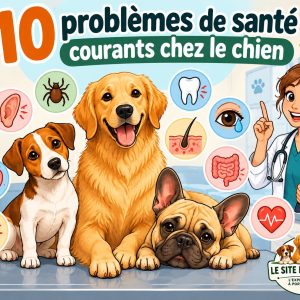 problèmes santé courants chien