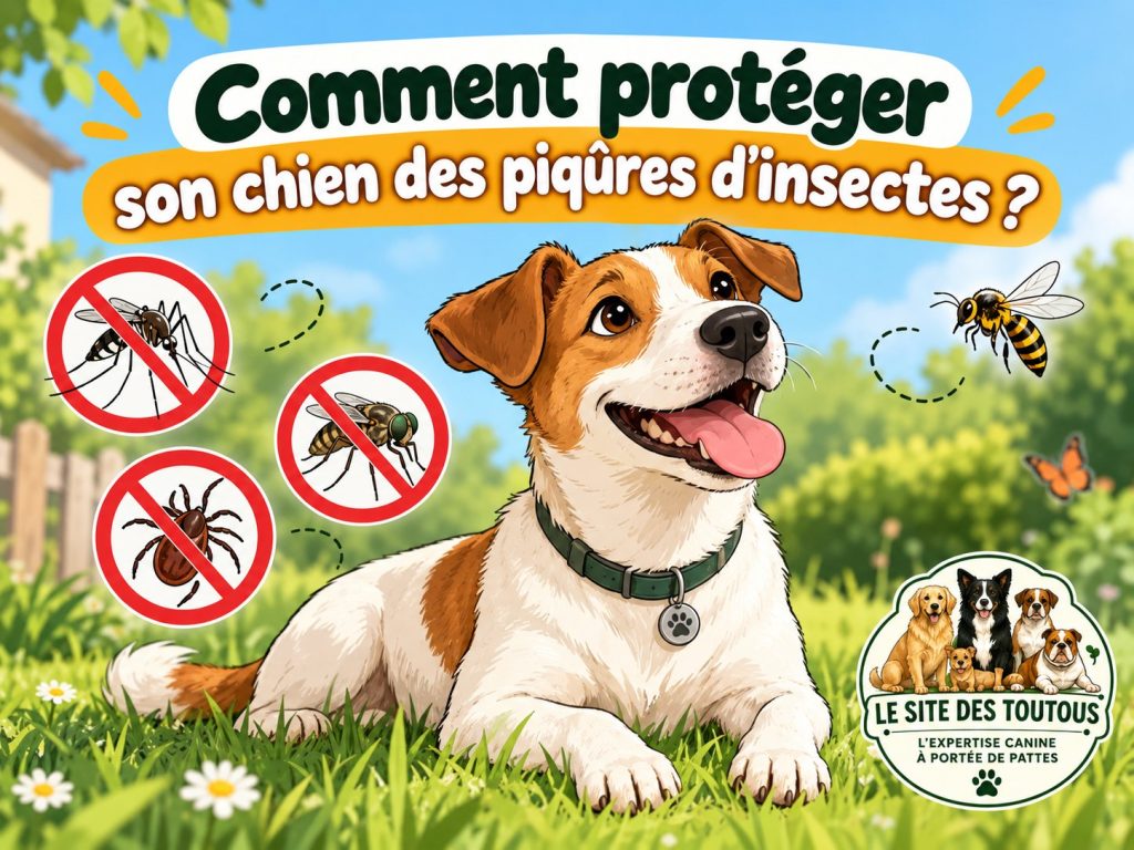 protéger chien piqûres d'insectes