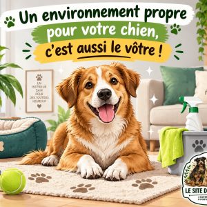 environnement propre chien