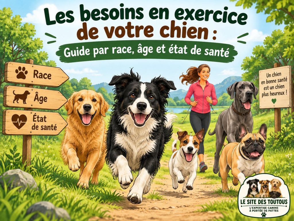besoins en exercice chien
