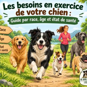 besoins en exercice chien