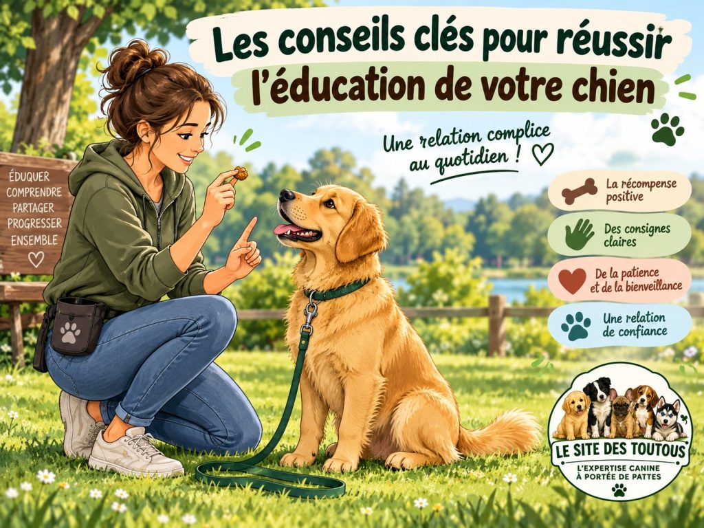 conseils clés éducation chien