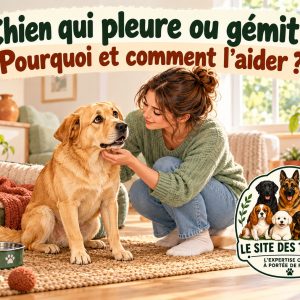 apaiser pleurs chien