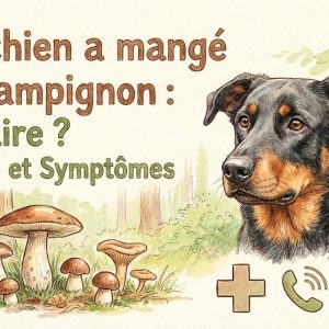 mon chien a mangé un champignon : Que faire ?