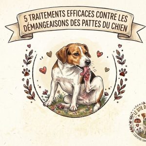 soigner les démangeaisons aux pattes des chiens