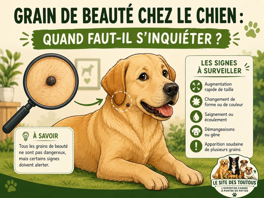 grain de beauté chien