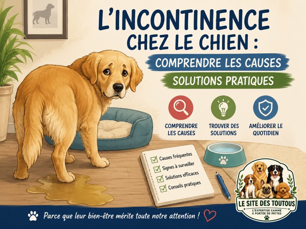 incontinence chien