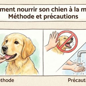 nourrir son chien à la main - méthode et précautions