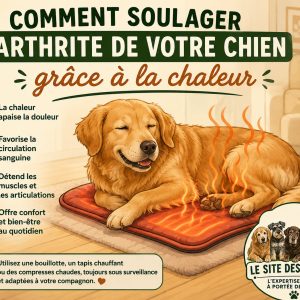 soulager arthrite chien chaleur