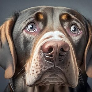 Tête de chien