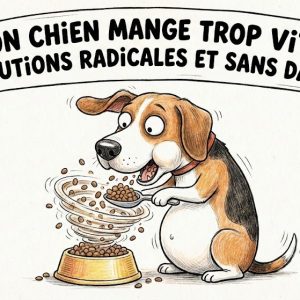 chien glouton