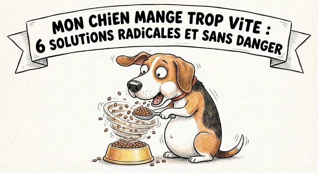 chien glouton