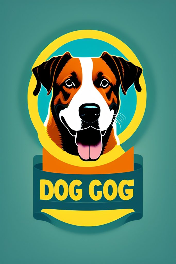 un chien heureux