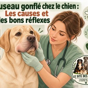 gonflement museau chien