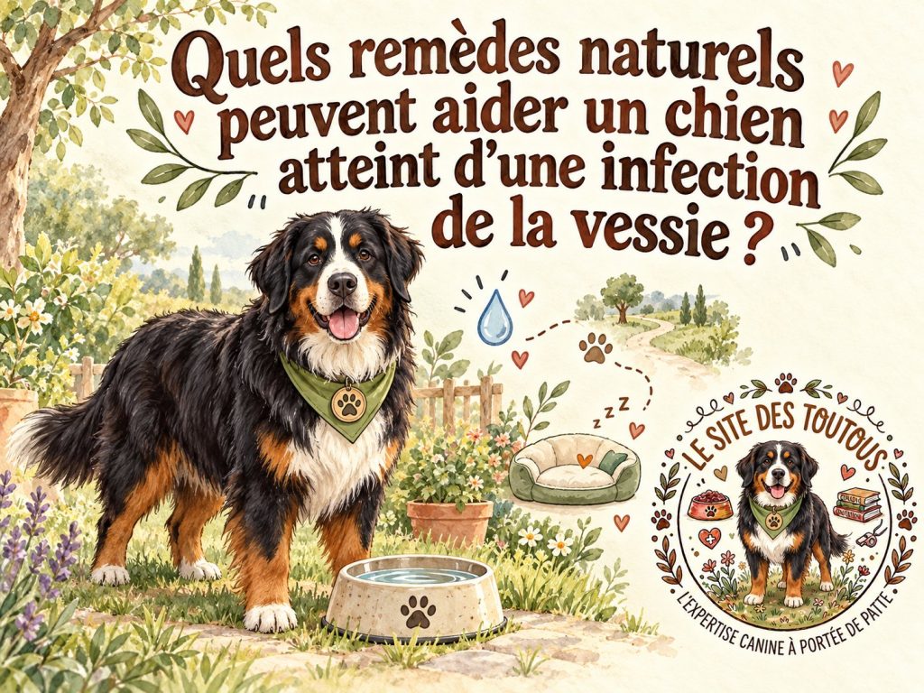 remèdes naturels infection vessie chien