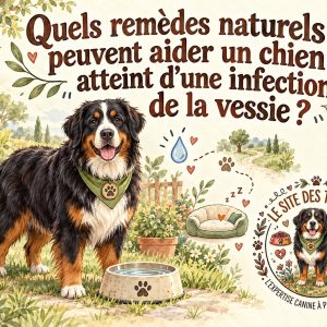 remèdes naturels infection vessie chien
