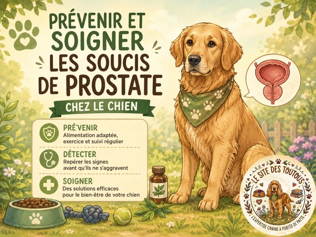 soigner problème prostate chien