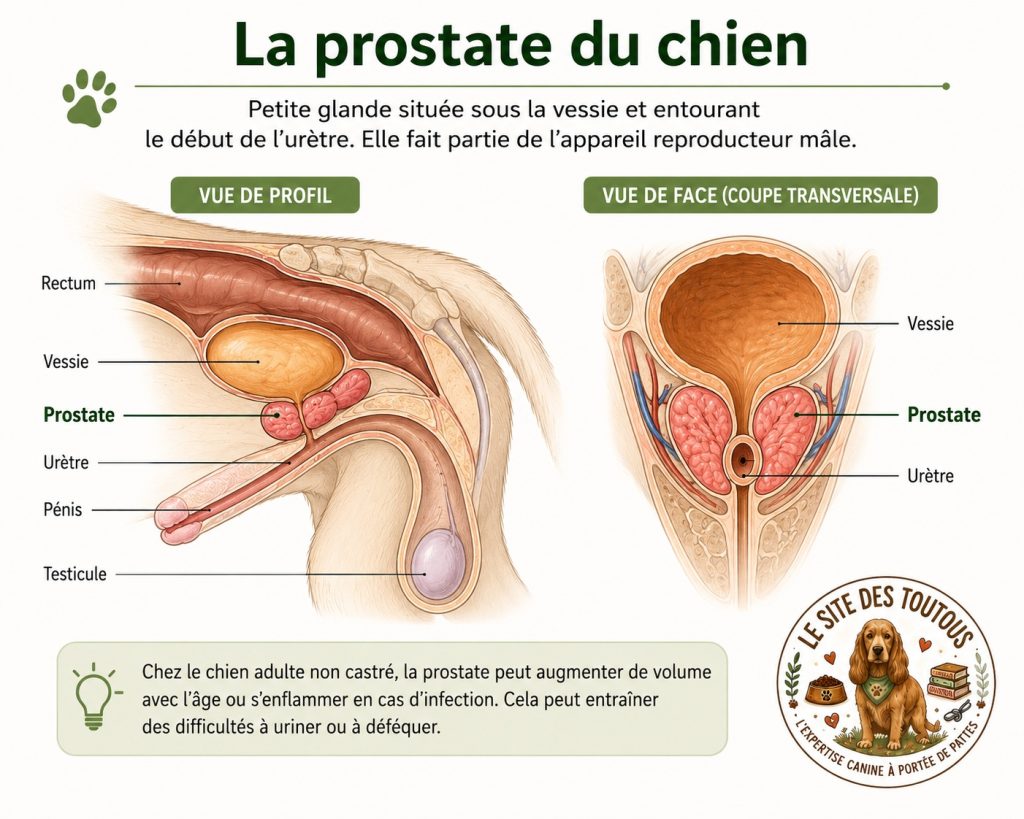 la prostate du chien