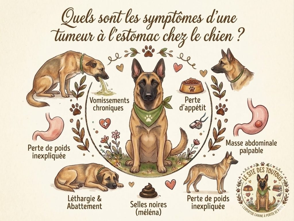 cancer de l'estomac chez le chien