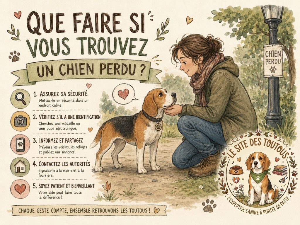 procédure chien errant perdu