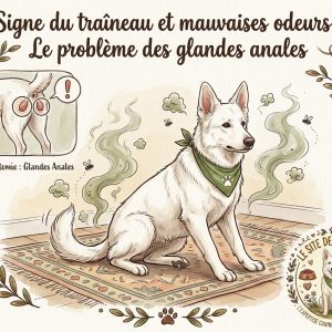 problème de glandes anales chez le chien