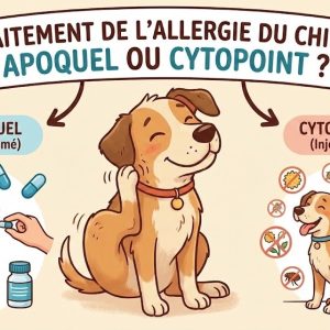 allergies chez le chien : Apoquel ou Cytopoint ?