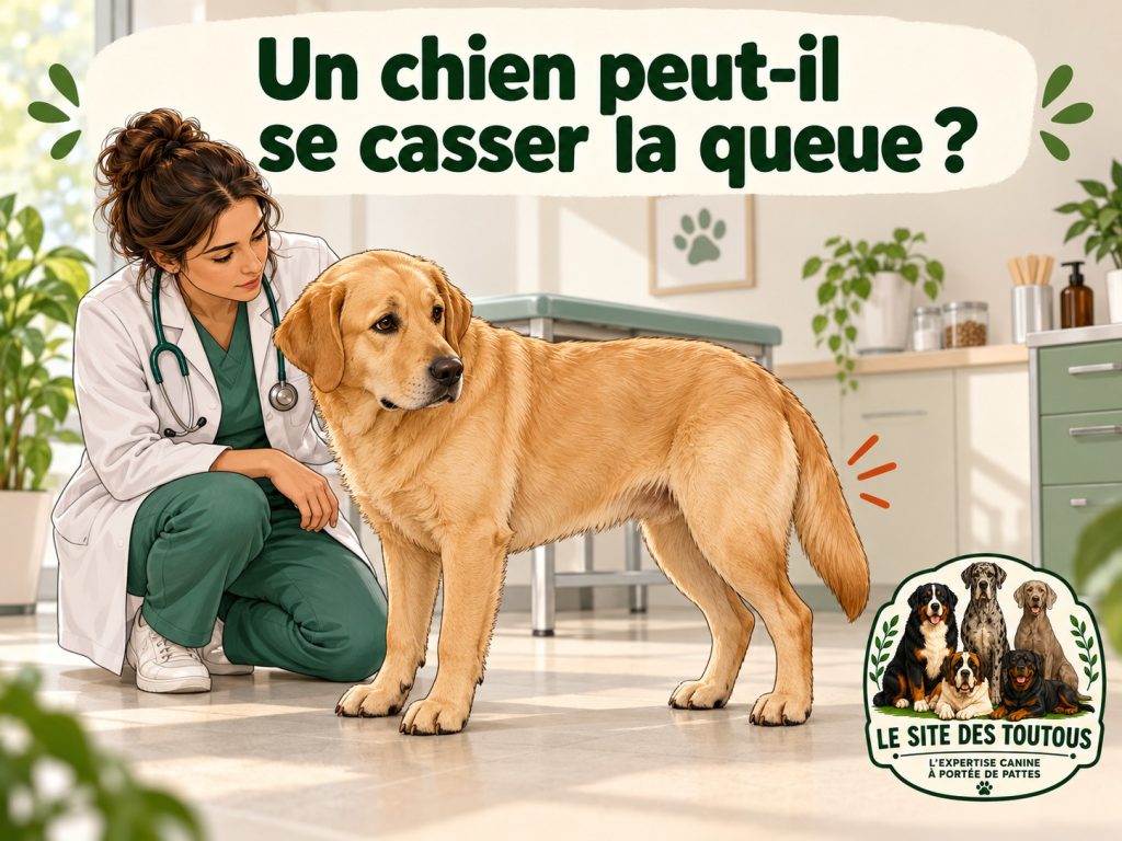 chien queue cassée