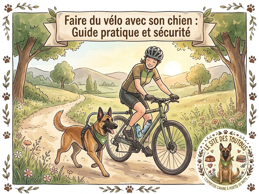 faire vélo chien