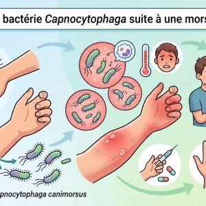 infection à la bactérie Capnocytophaga