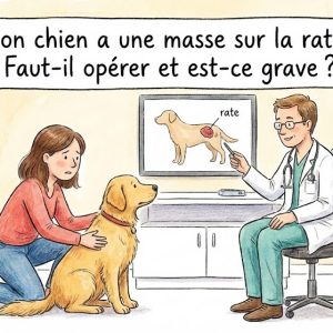 grosseur sur la rate du chien