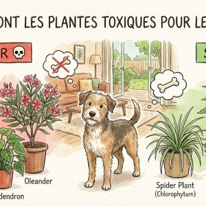 plantes toxiques pour les chiens