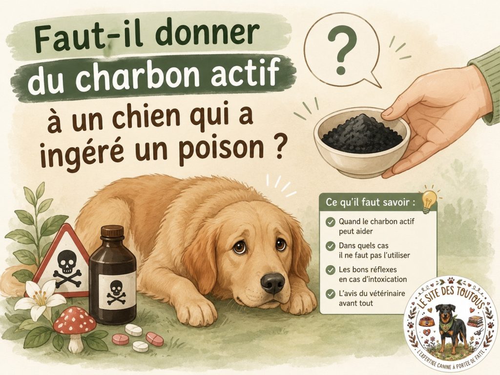 charbon actif chien