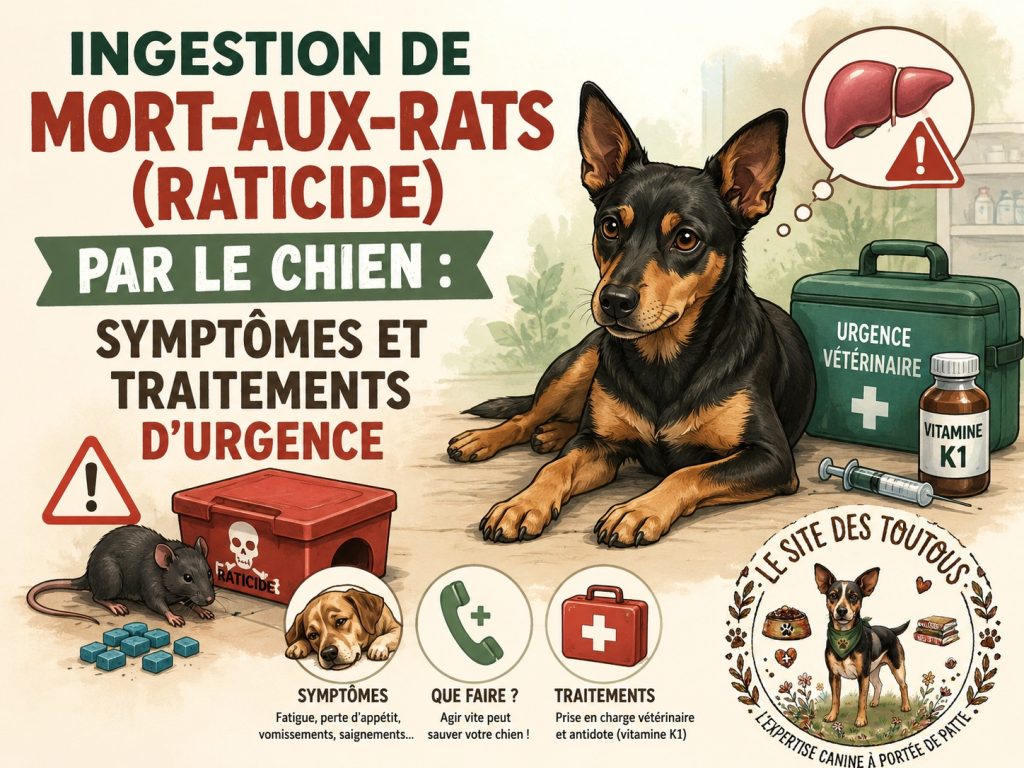 ingestion de mort-aux-rats chien