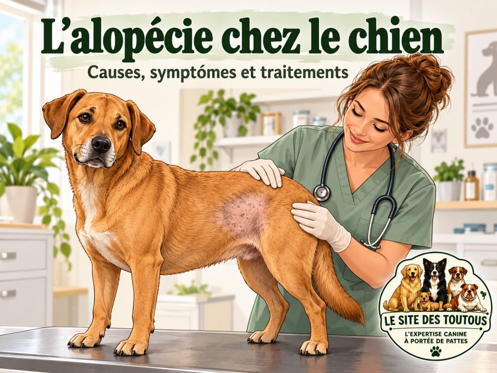 alopécie chien