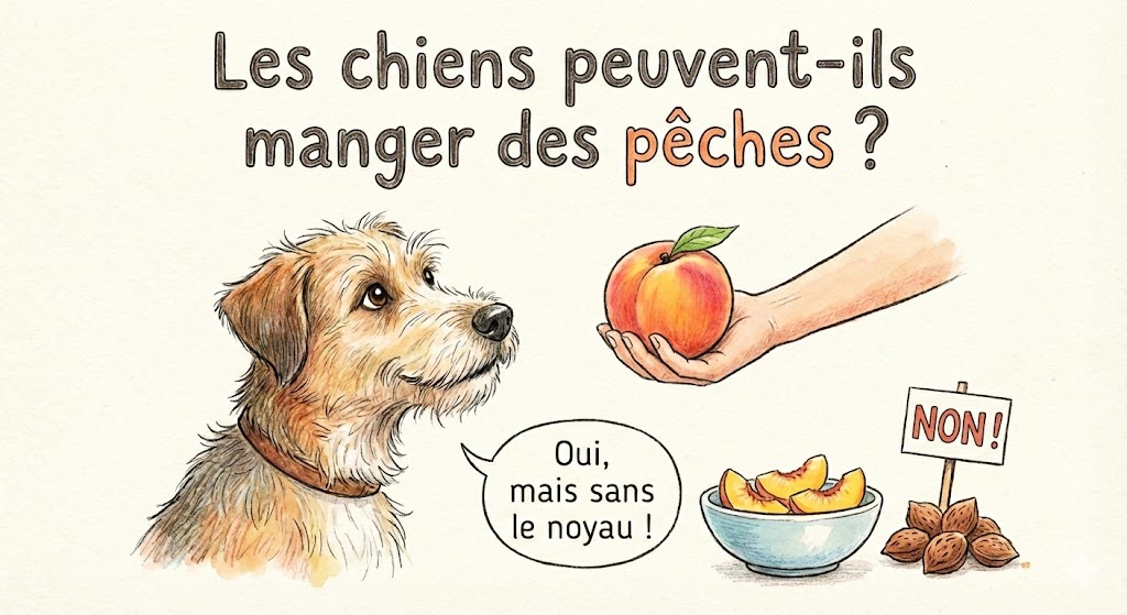 les chiens peuvent-ils manger des pêches ?