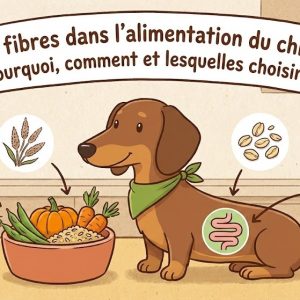 fibres dans l'alimentation du chien