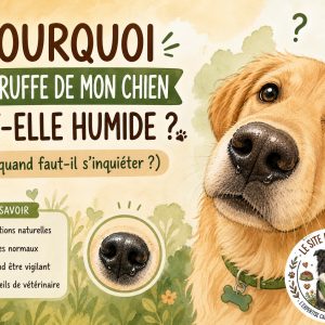 truffe humide chien